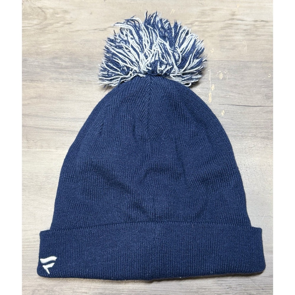 Seattle Seahawks New Era Pom Beanie Winter Knit Hat Stocking Cap Men NFL Blue - Picture 2 of 5